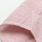 carpasus sustainable organic cotton shirt bernina stripes rust. Nachhaltiges Carpasus Hemd Bernina Streifen Rust aus Bio Baumwolle 