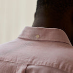 carpasus sustainable organic cotton shirt bernina stripes rust. Nachhaltiges Carpasus Hemd Bernina Streifen Rust aus Bio Baumwolle 