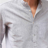 Casual Shirt Marzili Streifen Navy