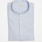 carpasus sustainable organic cotton shirt marzili blue white. Nachhaltiges Carpasus Hemd Marzili Blau Weiss aus Bio Baumwolle 