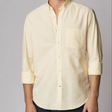 carpasus sustainable organic cotton shirt bernina lemon. Nachhaltiges Carpasus Hemd Bernina Lemon aus Bio Baumwolle 