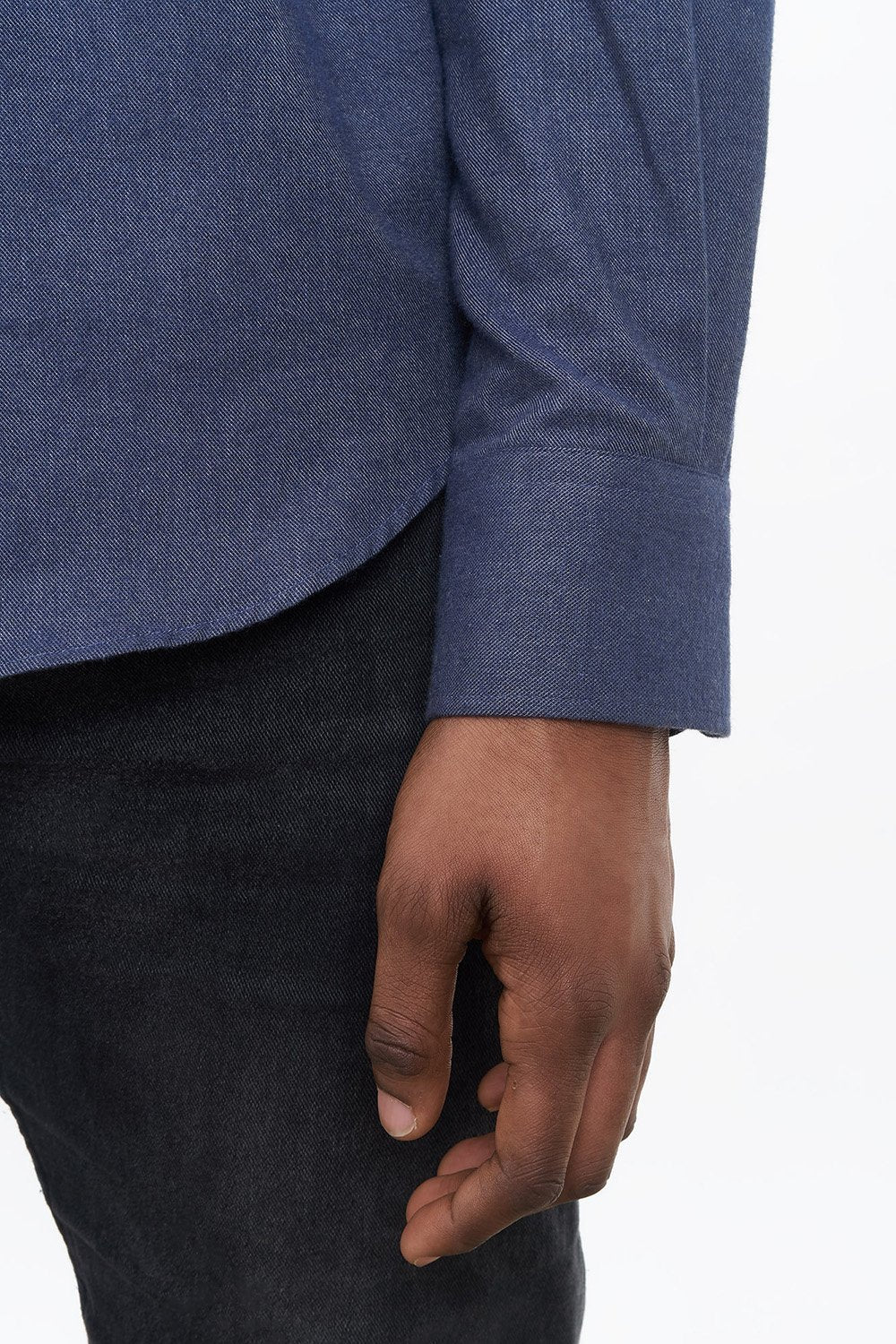carpasus sustainable organic cotton flanell shirt populus navy. Nachhaltiges Carpasus Flanell Hemd Populus Navy aus Bio Baumwolle 