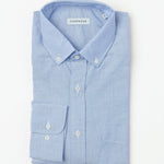 carpasus sustainable organic cotton oxford shirt blue. Nachhaltiges Carpasus Oxford Hemd aus Bio Baumwolle in Blau