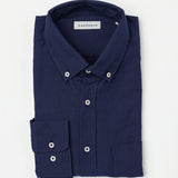 carpasus sustainable organic cotton oxford shirt darkblue. Nachhaltiges Carpasus Oxford Hemd aus Bio Baumwolle in Dunkelblau