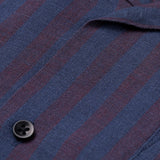 carpasus sustainable organic linen shirt maloja bordeaux. Nachhaltiges Carpasus Hemd Maloja Bordeaux aus Bio Leinen 