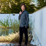 Flannel Shirt Castanio Check Moss