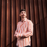 Linen Shirt Maggia Terracotta
