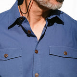 Shirt Lamono Cobalt