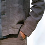 Linen Overshirt Ilha Taupe