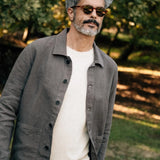 Linen Overshirt Ilha Taupe