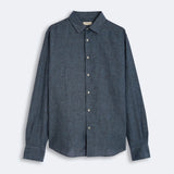 Linen Shirt Verzasca Azur