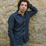 Linen Shirt Verzasca Marine