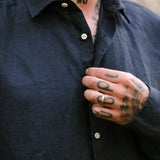 Linen Shirt Verzasca Marine