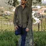Flanellhemd Gurin Olive