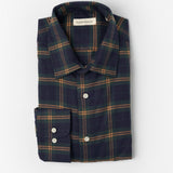 Flannel Shirt Castanio Check Marine