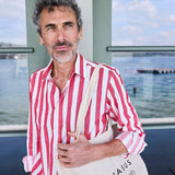 Linen Shirt Maggia Red