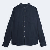 Linen Shirt Lisbon Marine