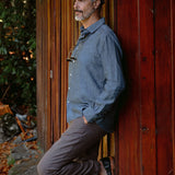 Linen Shirt Verzasca Azur