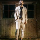 Overshirt Linen Ilha Desert