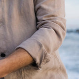 Overshirt Linen Ilha Desert