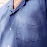 Kurzarmhemd Prado Blau