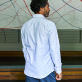 Dress Shirt Stripes Blue/White