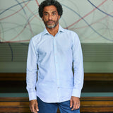Dress Shirt Stripes Blue/White
