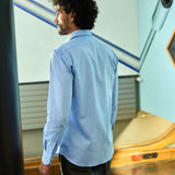 Business Hemd Porto Blau