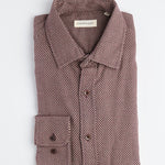 carpasus sustainable organic cotton shirt lynx bordeaux. Nachhaltiges Carpasus Hemd Lynx aus Bio Baumwolle in Bordeaux
