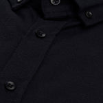 carpasus sustainable organic cotton flanell shirt populus black. Nachhaltiges Carpasus Flanell Hemd Populus Schwarz aus Bio Baumwolle