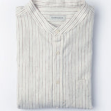 Flannel Shirt Scurido White/Brown