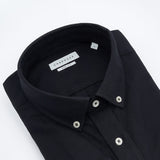 carpasus sustainable organic cotton oxford shirt black. Nachhaltiges Carpasus Oxford Hemd aus Bio Baumwolle in Schwarz