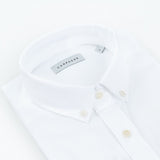 carpasus sustainable organic cotton oxford shirt white. Nachhaltiges Carpasus Oxford Hemd aus Bio Baumwolle in Weiss