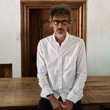 carpasus sustainable organic cotton oxford shirt white. Nachhaltiges Carpasus Oxford Hemd aus Bio Baumwolle in Weiss